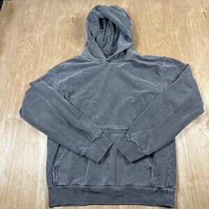 Talentless Men's Long Sleeve Pullover Heavyweight Hoodie Steel Gray Size Large